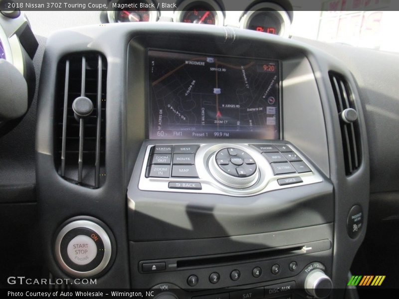 Magnetic Black / Black 2018 Nissan 370Z Touring Coupe