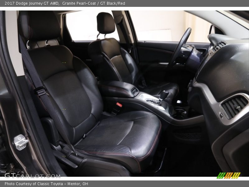 Granite Pearl-Coat / GT Black/Red 2017 Dodge Journey GT AWD