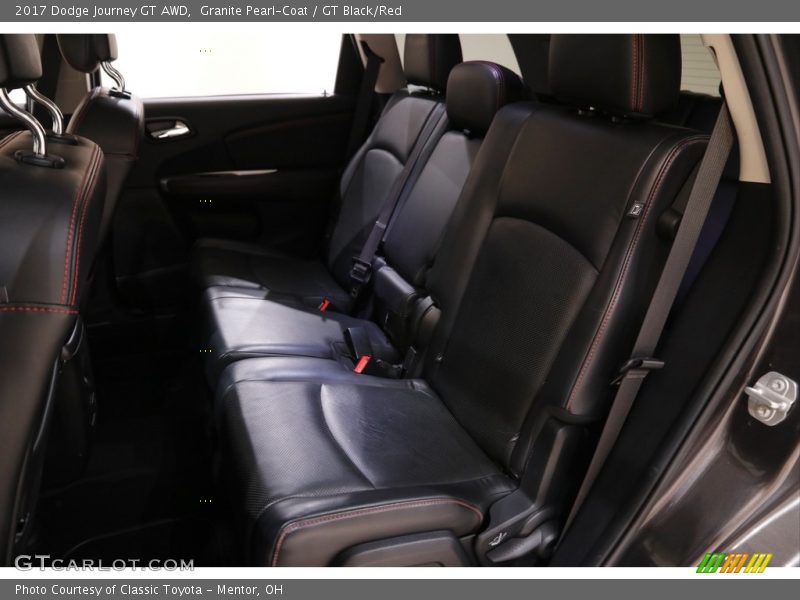 Granite Pearl-Coat / GT Black/Red 2017 Dodge Journey GT AWD