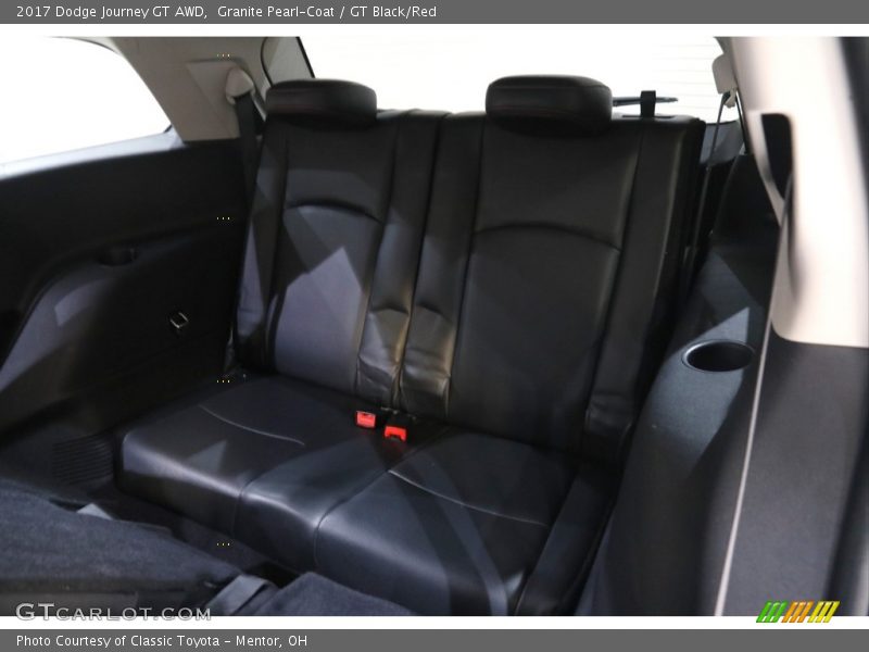Granite Pearl-Coat / GT Black/Red 2017 Dodge Journey GT AWD