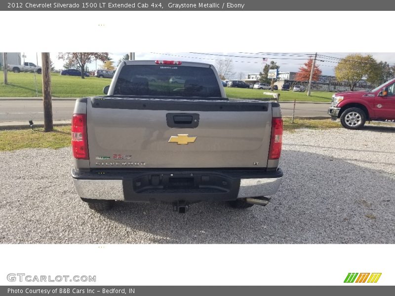 Graystone Metallic / Ebony 2012 Chevrolet Silverado 1500 LT Extended Cab 4x4