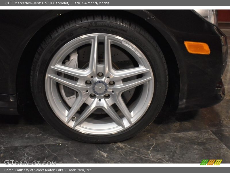 Black / Almond/Mocha 2012 Mercedes-Benz E 550 Cabriolet