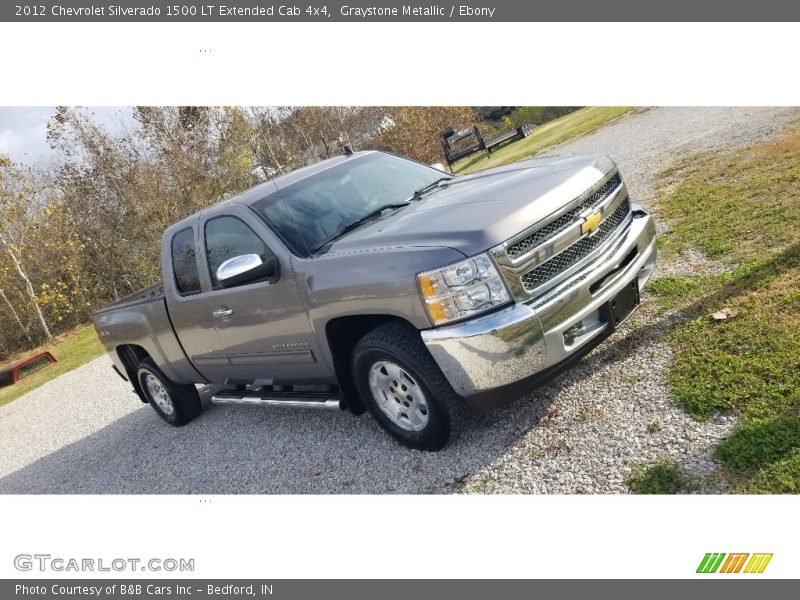 Graystone Metallic / Ebony 2012 Chevrolet Silverado 1500 LT Extended Cab 4x4