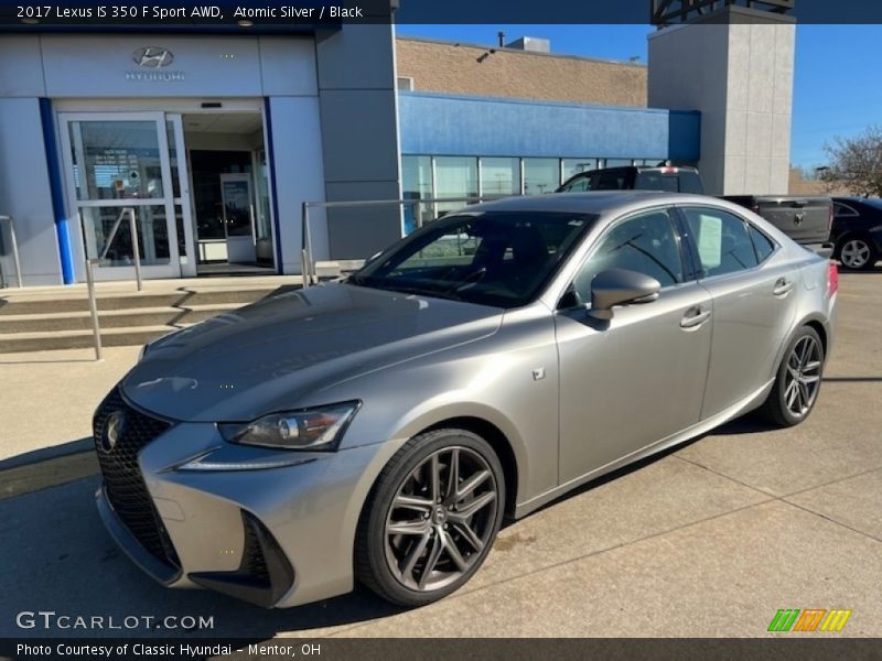 Atomic Silver / Black 2017 Lexus IS 350 F Sport AWD