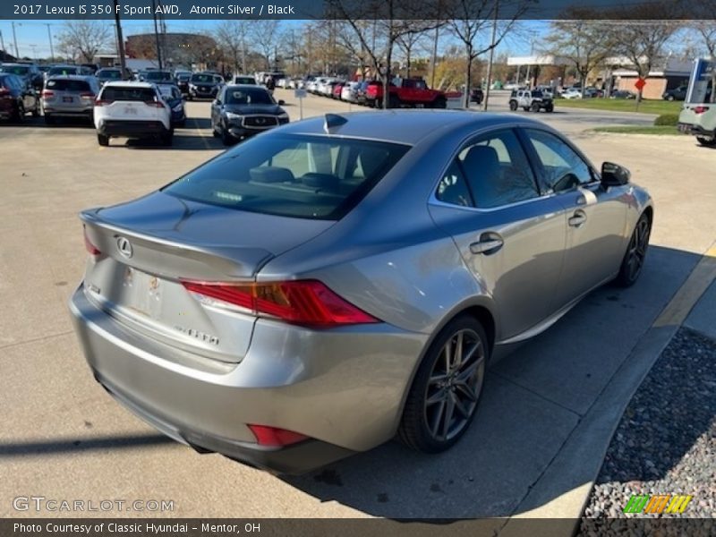 Atomic Silver / Black 2017 Lexus IS 350 F Sport AWD