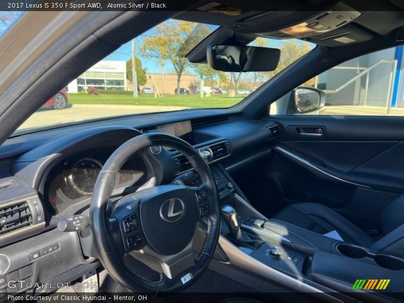 Atomic Silver / Black 2017 Lexus IS 350 F Sport AWD