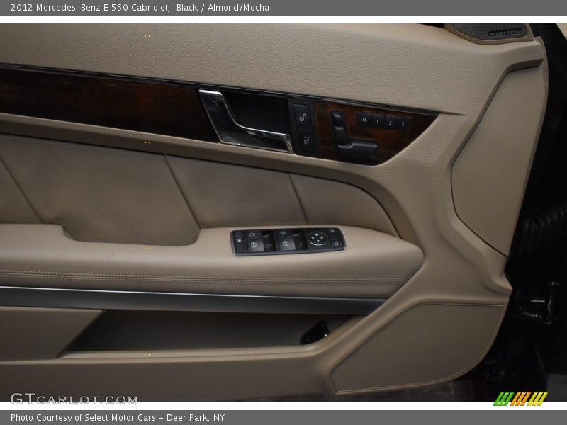 Black / Almond/Mocha 2012 Mercedes-Benz E 550 Cabriolet