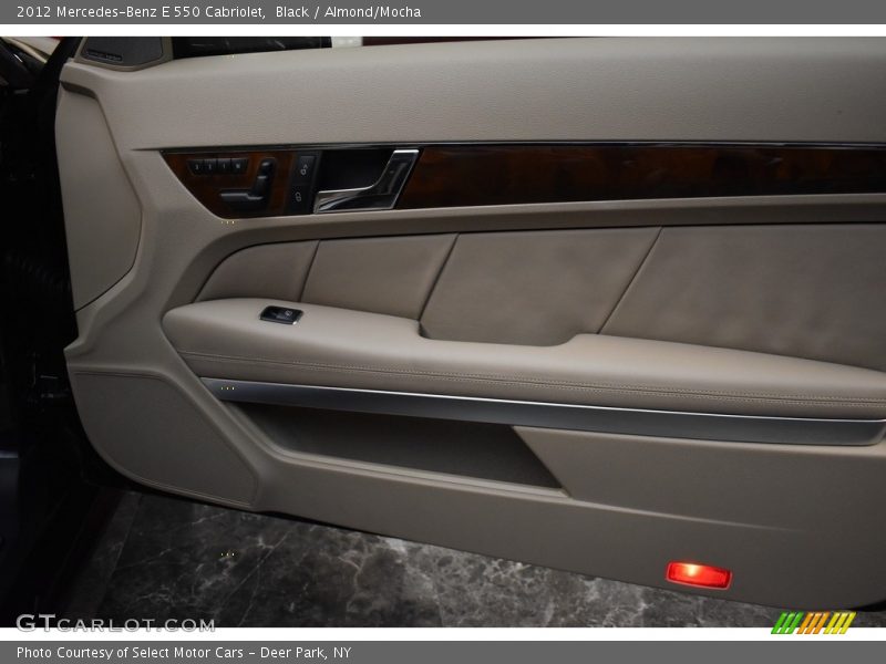 Black / Almond/Mocha 2012 Mercedes-Benz E 550 Cabriolet