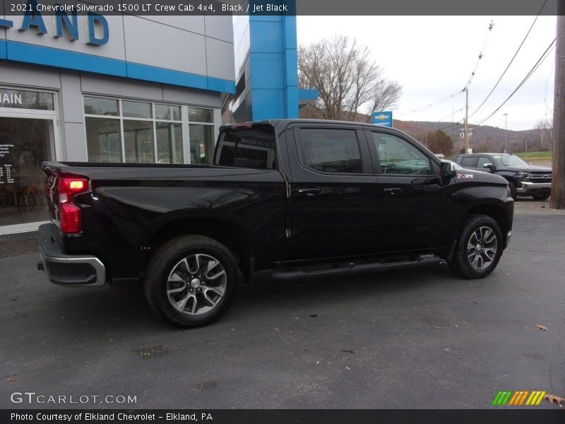 Black / Jet Black 2021 Chevrolet Silverado 1500 LT Crew Cab 4x4