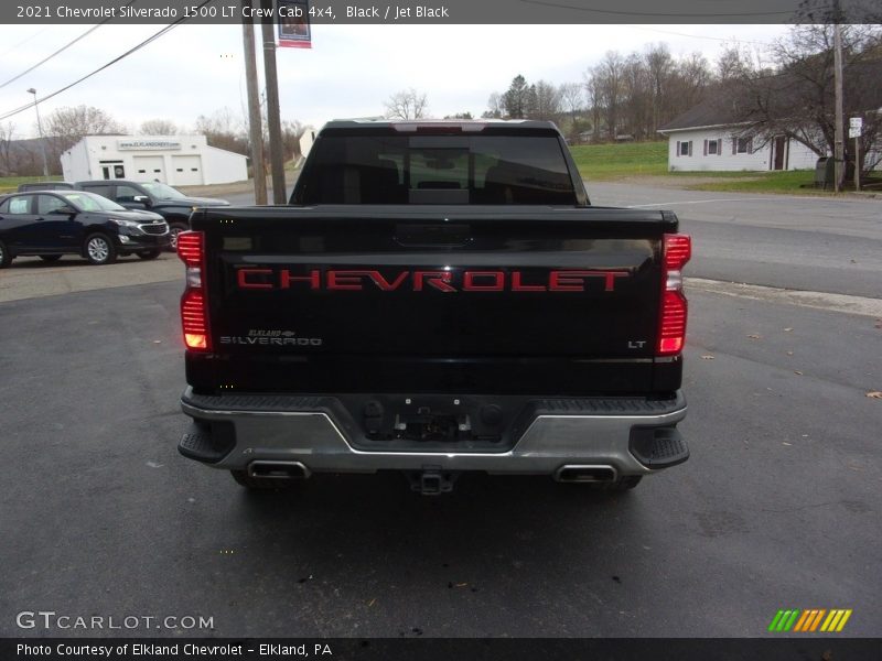 Black / Jet Black 2021 Chevrolet Silverado 1500 LT Crew Cab 4x4