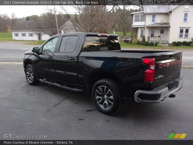 Black / Jet Black 2021 Chevrolet Silverado 1500 LT Crew Cab 4x4