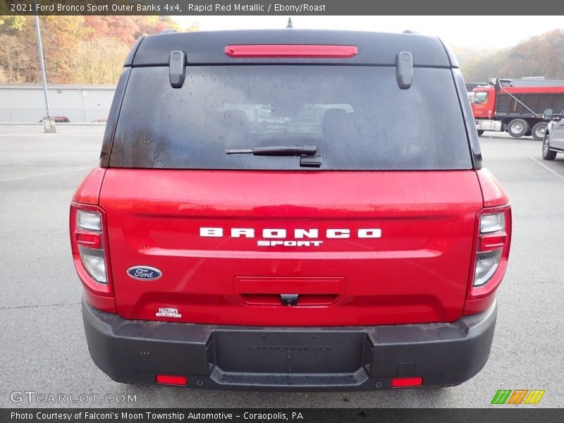 Rapid Red Metallic / Ebony/Roast 2021 Ford Bronco Sport Outer Banks 4x4