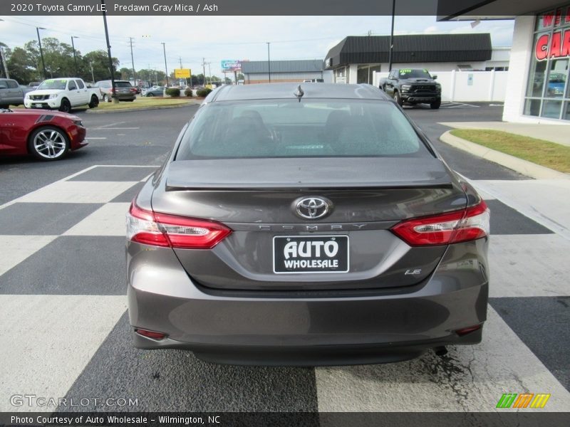 Predawn Gray Mica / Ash 2020 Toyota Camry LE