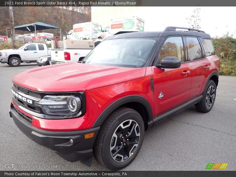 Front 3/4 View of 2021 Bronco Sport Outer Banks 4x4