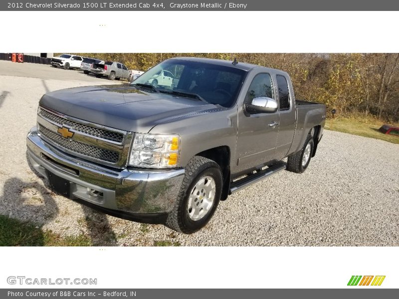 Graystone Metallic / Ebony 2012 Chevrolet Silverado 1500 LT Extended Cab 4x4