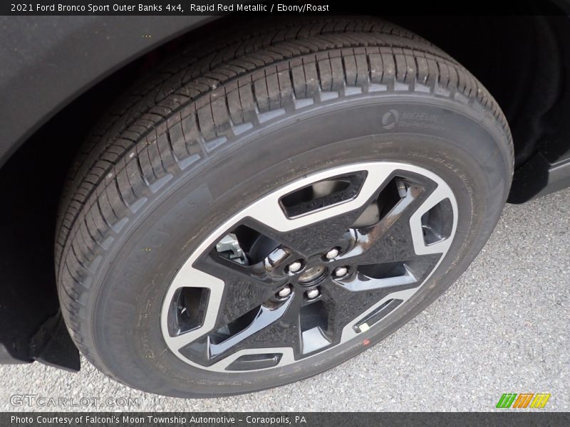 Rapid Red Metallic / Ebony/Roast 2021 Ford Bronco Sport Outer Banks 4x4