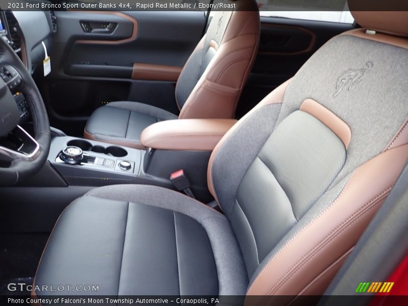 Front Seat of 2021 Bronco Sport Outer Banks 4x4