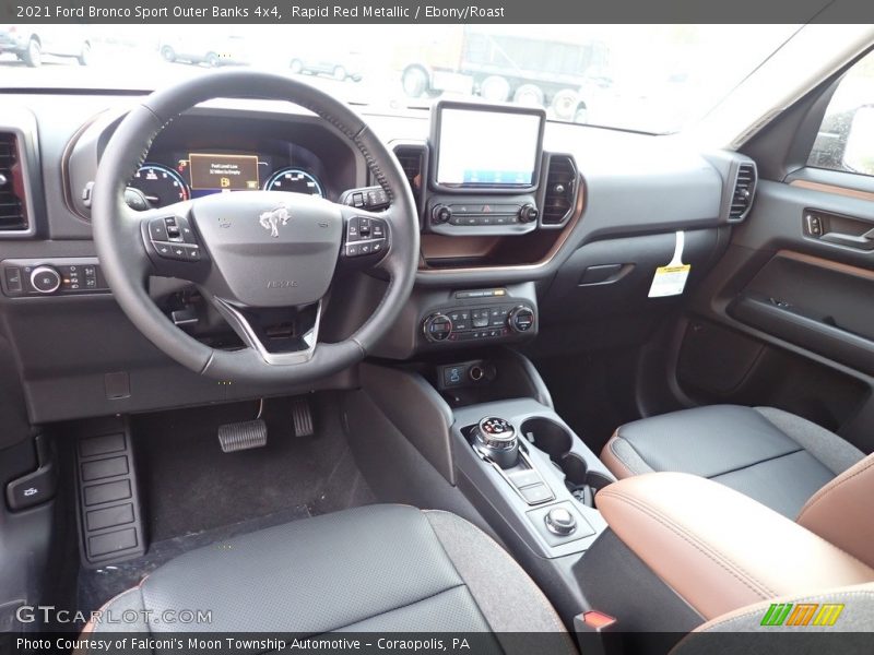  2021 Bronco Sport Outer Banks 4x4 Ebony/Roast Interior