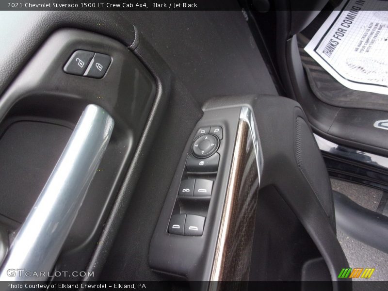 Black / Jet Black 2021 Chevrolet Silverado 1500 LT Crew Cab 4x4