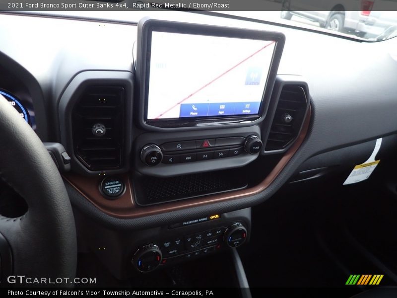 Rapid Red Metallic / Ebony/Roast 2021 Ford Bronco Sport Outer Banks 4x4