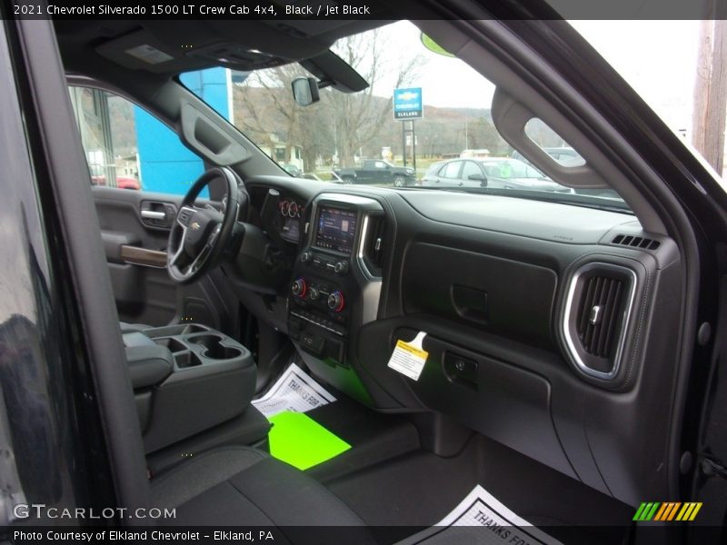 Black / Jet Black 2021 Chevrolet Silverado 1500 LT Crew Cab 4x4