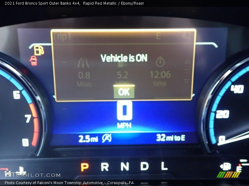Rapid Red Metallic / Ebony/Roast 2021 Ford Bronco Sport Outer Banks 4x4