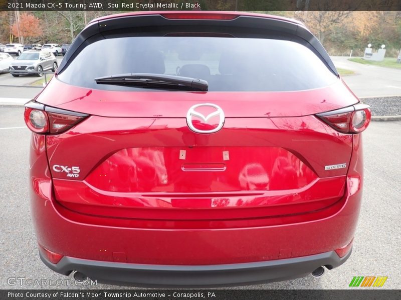 Soul Red Crystal Metallic / Black 2021 Mazda CX-5 Touring AWD