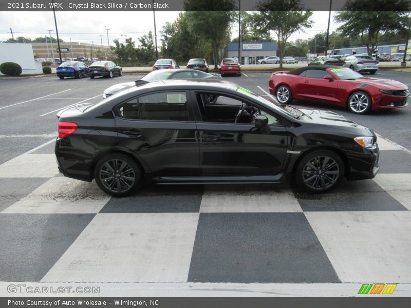 Crystal Black Silica / Carbon Black 2021 Subaru WRX