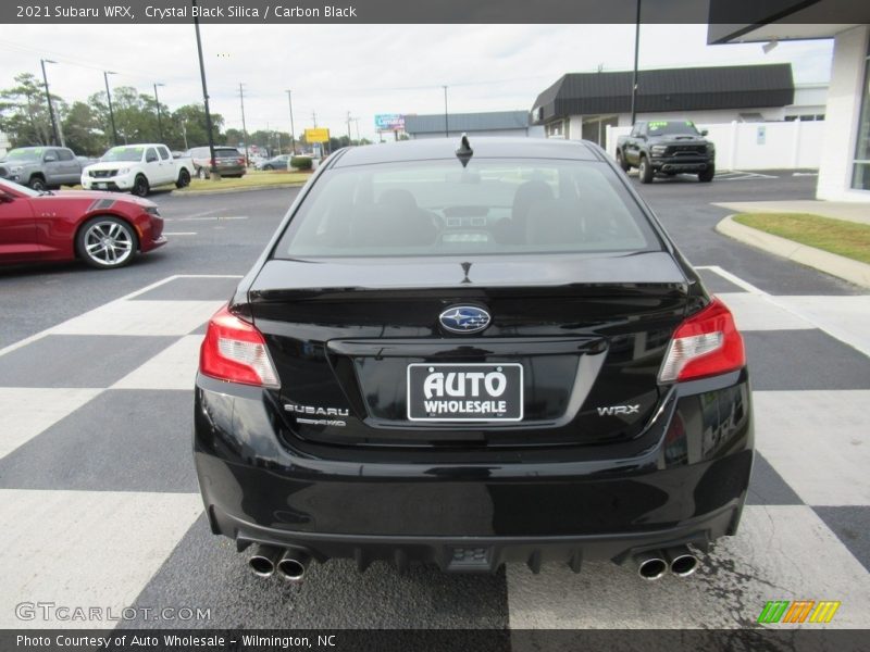 Crystal Black Silica / Carbon Black 2021 Subaru WRX