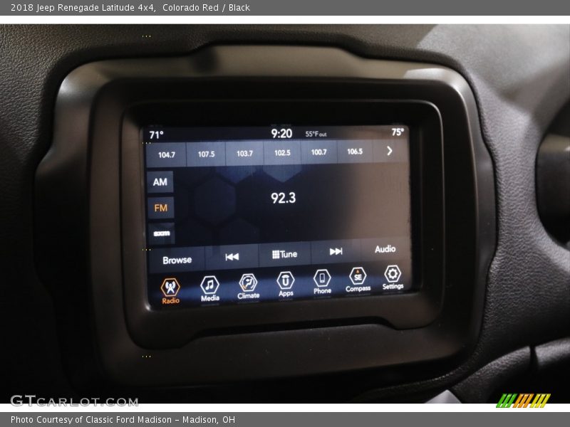 Colorado Red / Black 2018 Jeep Renegade Latitude 4x4