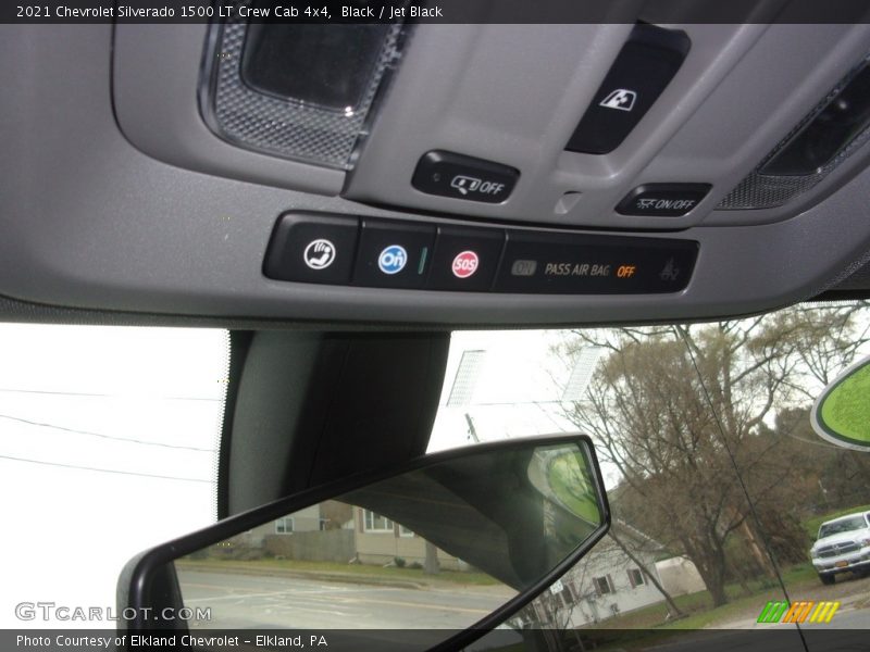 Black / Jet Black 2021 Chevrolet Silverado 1500 LT Crew Cab 4x4