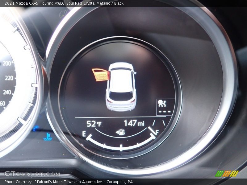 Soul Red Crystal Metallic / Black 2021 Mazda CX-5 Touring AWD