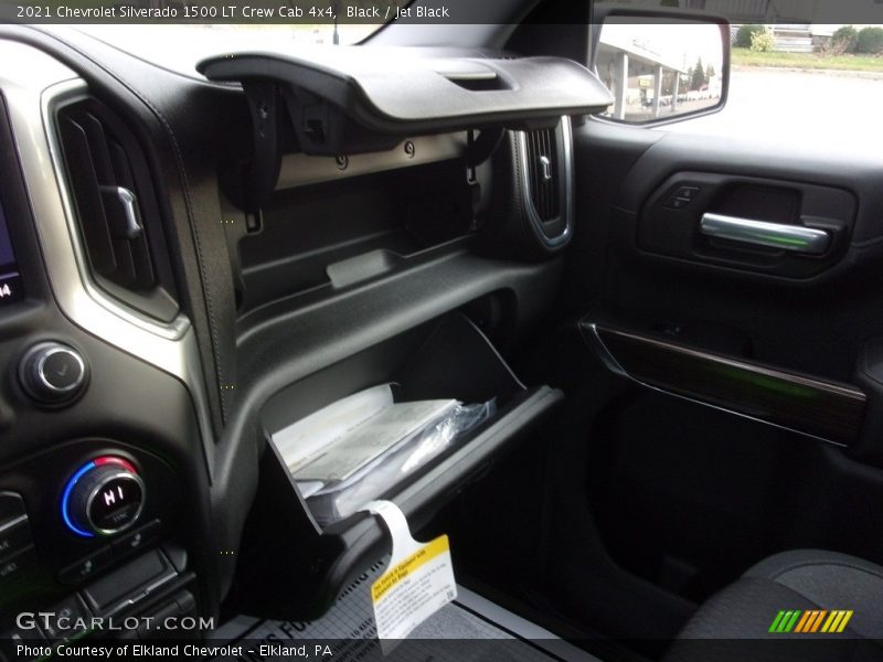 Black / Jet Black 2021 Chevrolet Silverado 1500 LT Crew Cab 4x4