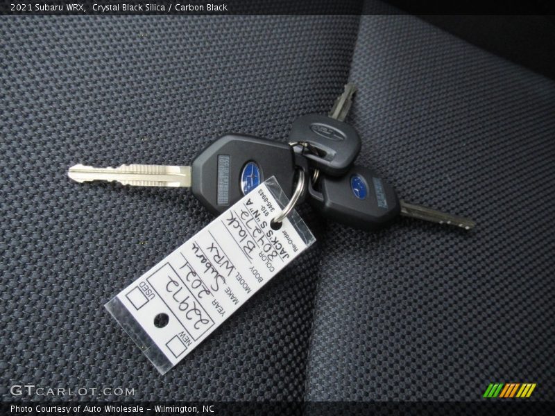 Crystal Black Silica / Carbon Black 2021 Subaru WRX