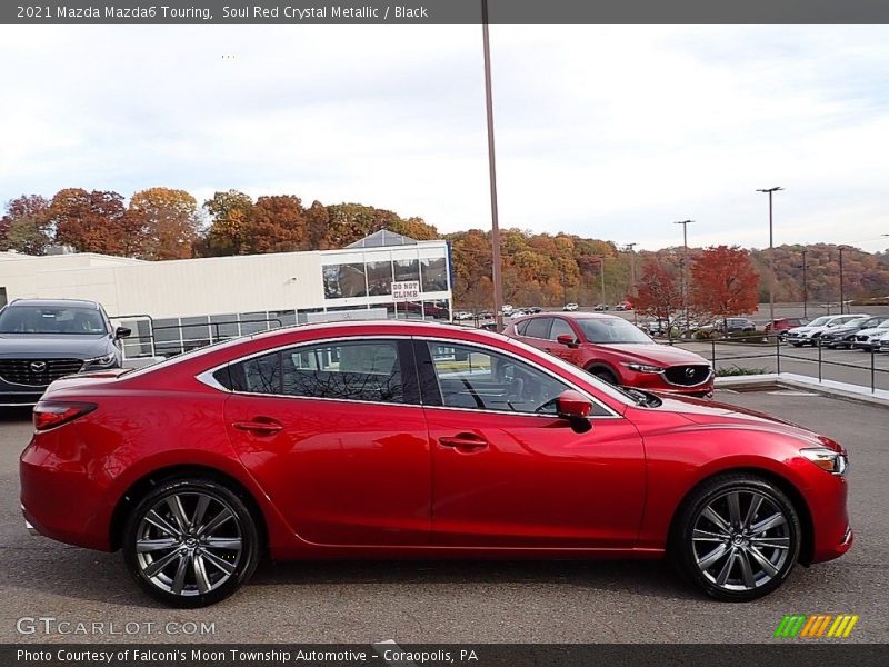 Soul Red Crystal Metallic / Black 2021 Mazda Mazda6 Touring