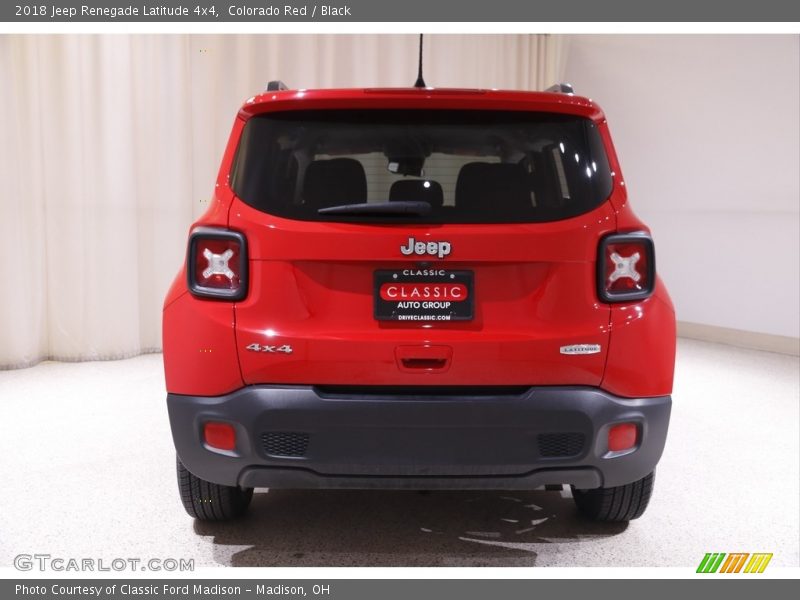 Colorado Red / Black 2018 Jeep Renegade Latitude 4x4