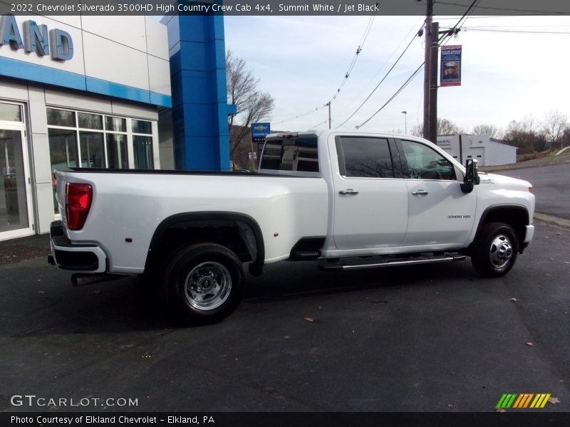 Summit White / Jet Black 2022 Chevrolet Silverado 3500HD High Country Crew Cab 4x4