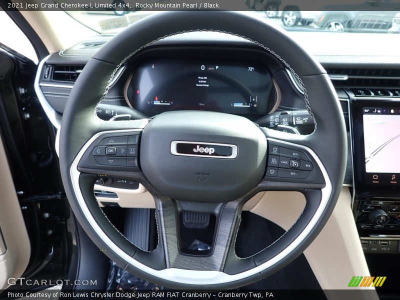  2021 Grand Cherokee L Limited 4x4 Steering Wheel