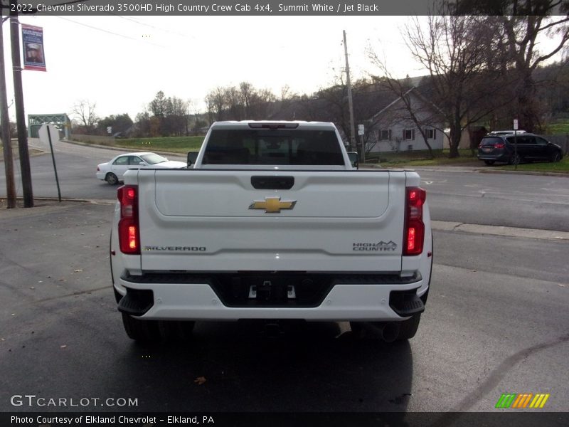 Summit White / Jet Black 2022 Chevrolet Silverado 3500HD High Country Crew Cab 4x4