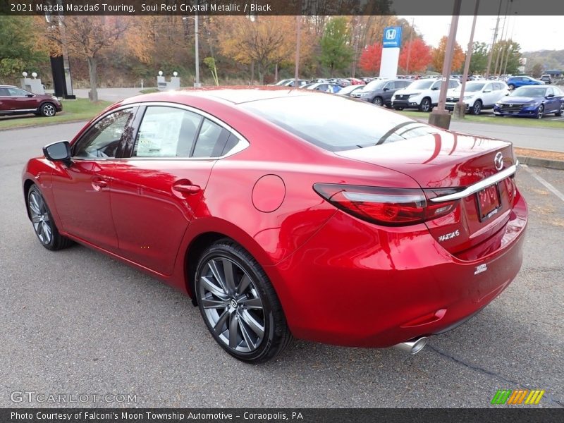 Soul Red Crystal Metallic / Black 2021 Mazda Mazda6 Touring