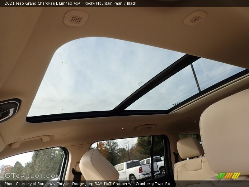 Sunroof of 2021 Grand Cherokee L Limited 4x4