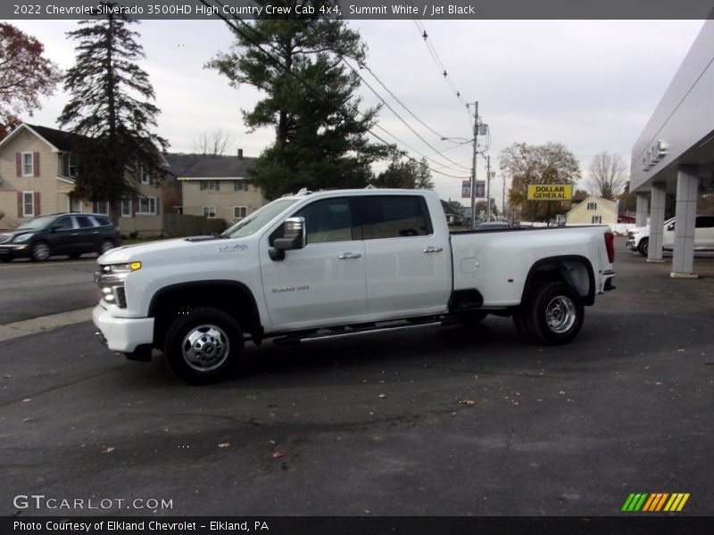 Summit White / Jet Black 2022 Chevrolet Silverado 3500HD High Country Crew Cab 4x4