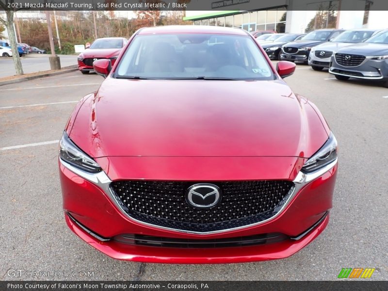 Soul Red Crystal Metallic / Black 2021 Mazda Mazda6 Touring