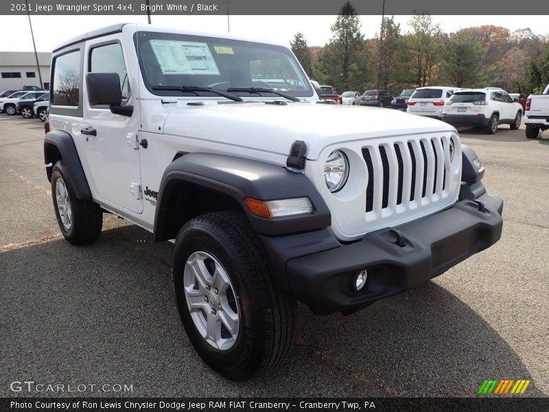 Front 3/4 View of 2021 Wrangler Sport 4x4