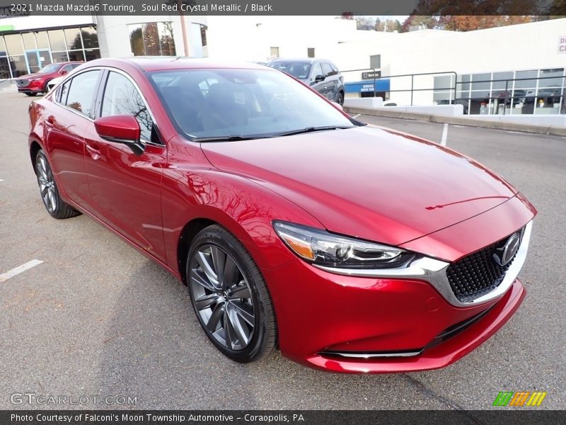 Soul Red Crystal Metallic / Black 2021 Mazda Mazda6 Touring