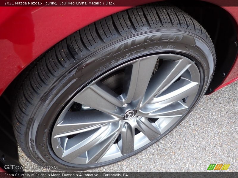 Soul Red Crystal Metallic / Black 2021 Mazda Mazda6 Touring