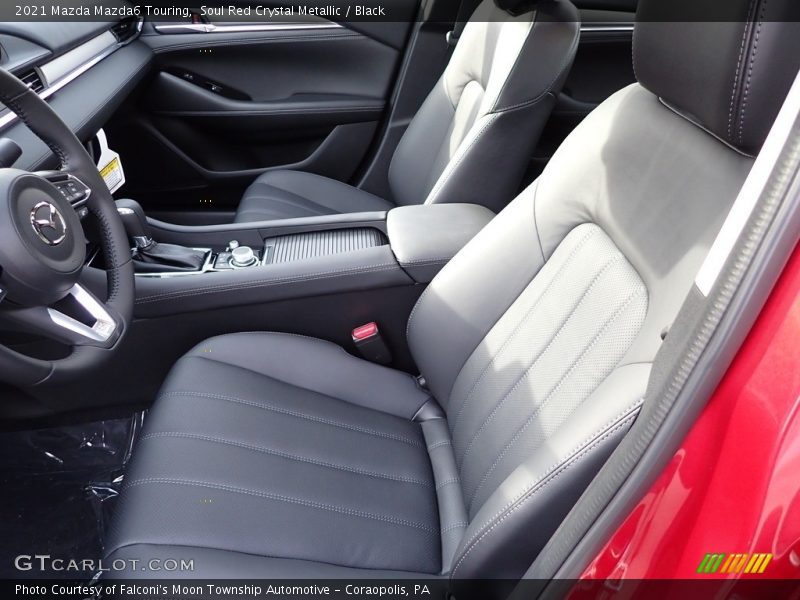 Soul Red Crystal Metallic / Black 2021 Mazda Mazda6 Touring