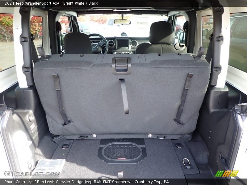 Bright White / Black 2021 Jeep Wrangler Sport 4x4