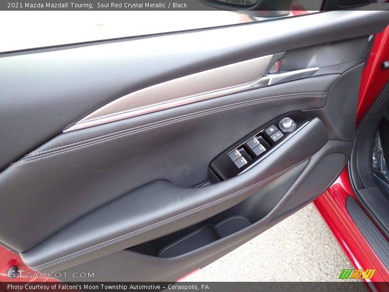 Soul Red Crystal Metallic / Black 2021 Mazda Mazda6 Touring