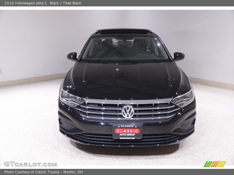 Black / Titan Black 2019 Volkswagen Jetta S